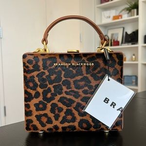 Brandon Blackwood - Kendrick Trunk - Leopard Ponyhair (Brand New)